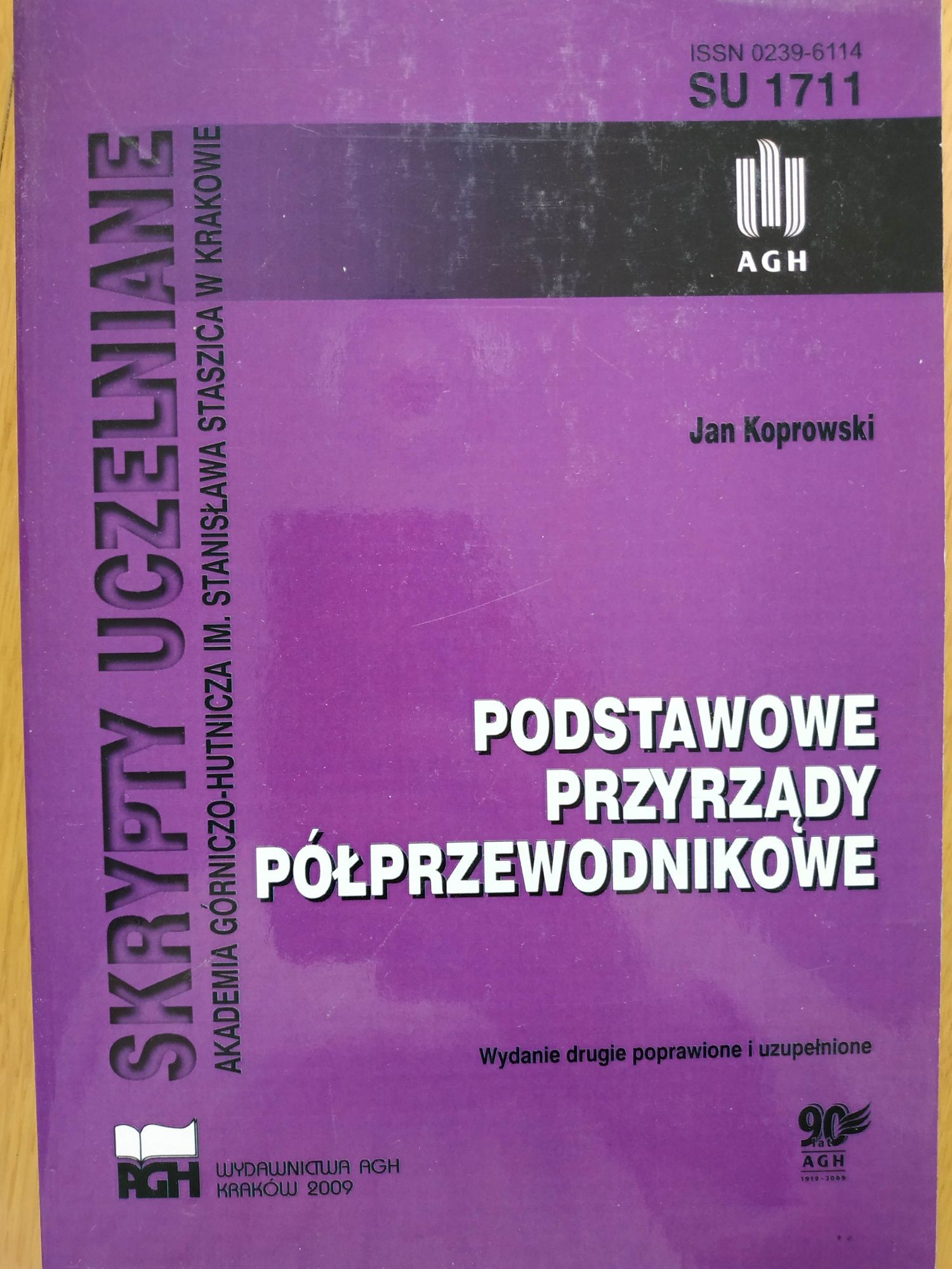 Podstawowe przyrządy półprzewodnikowe Jan Koprowski