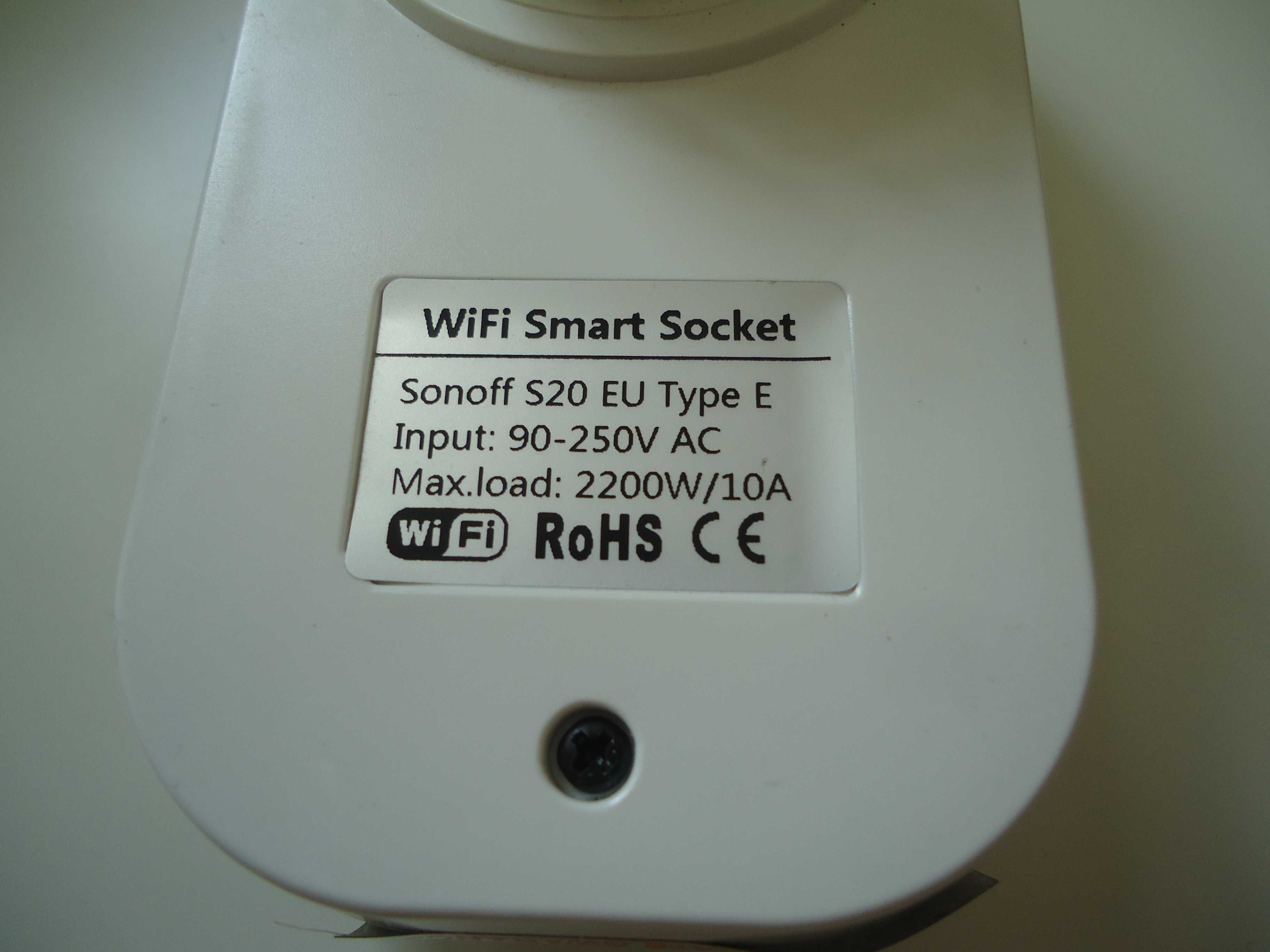 Inteligentne gniazdko wtyczka wifi Sonoff