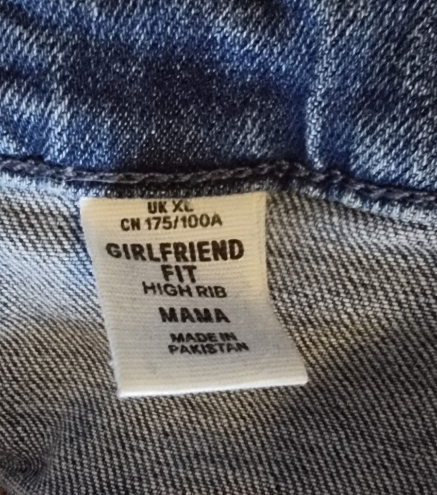 H&m MAMA spodnie jeansowe XL