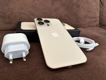 iPhone 13 Pro Złoty 128 GB Gold Ładny ładowarka bateria 95%