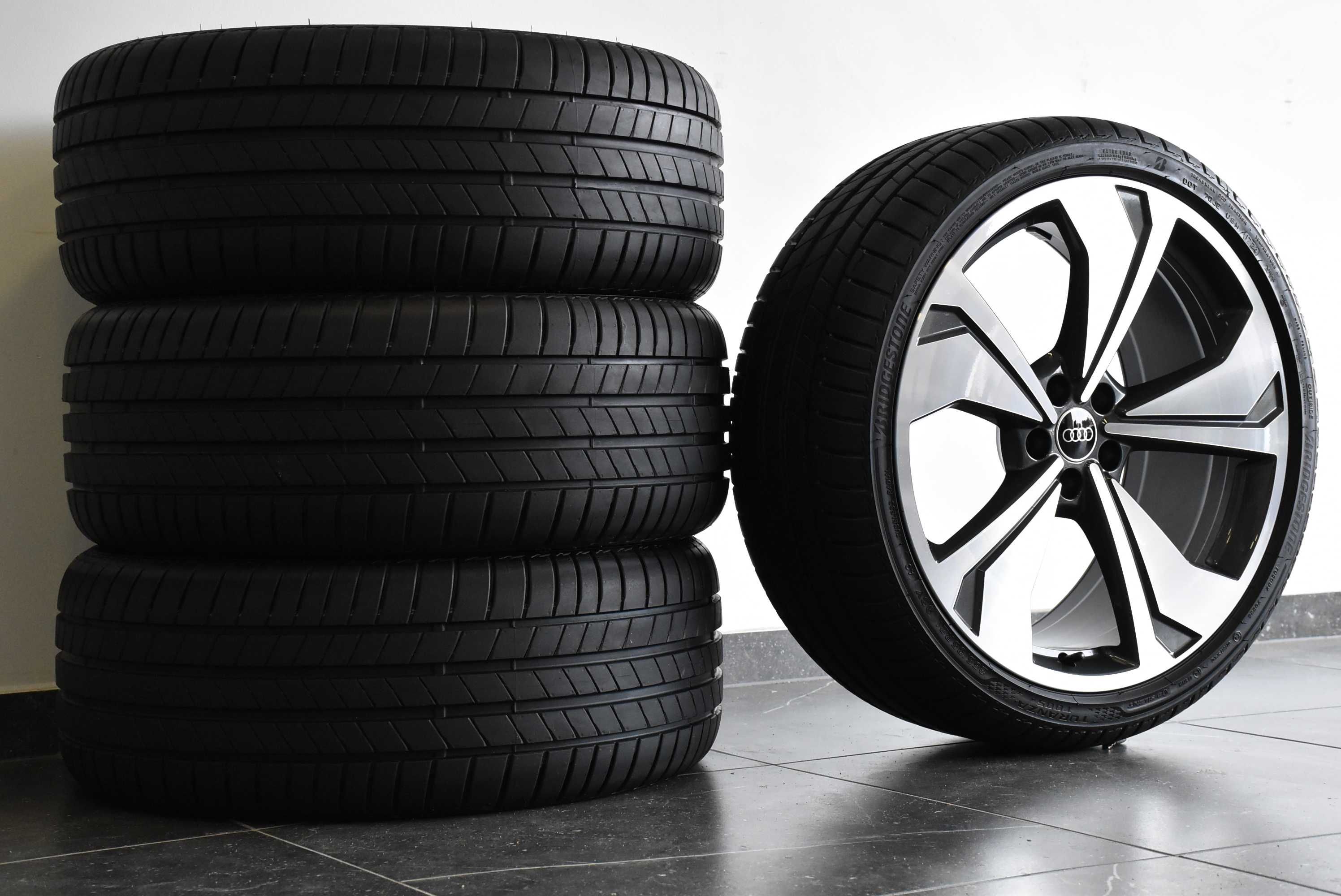 Koła Felgi Audi 21 A7 S7 C8 4K8 Nowe Bridgestone 2024 Lato