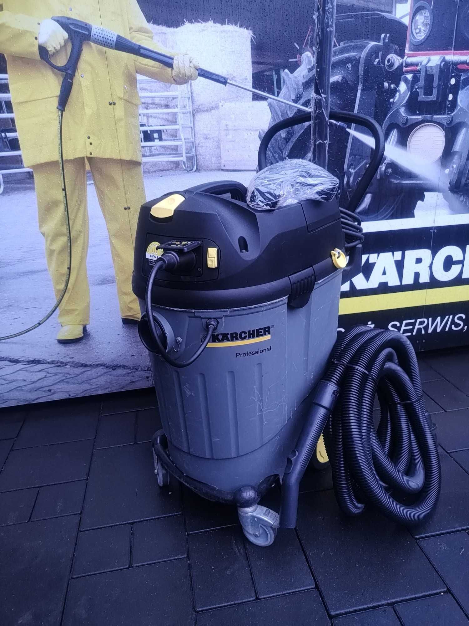 Odkurzacz strażacki Karcher NT 611 K Eco z pompą do brudnej wody