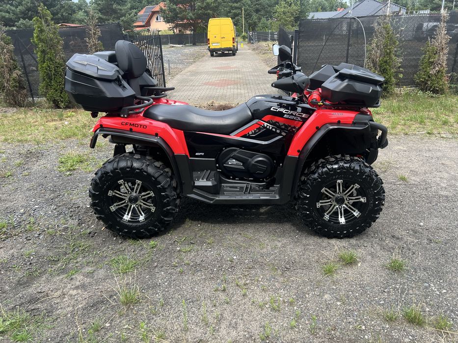Quad 520 Long – Doinwestowany | Zarejestrowany | Gotowy do jazdy!
