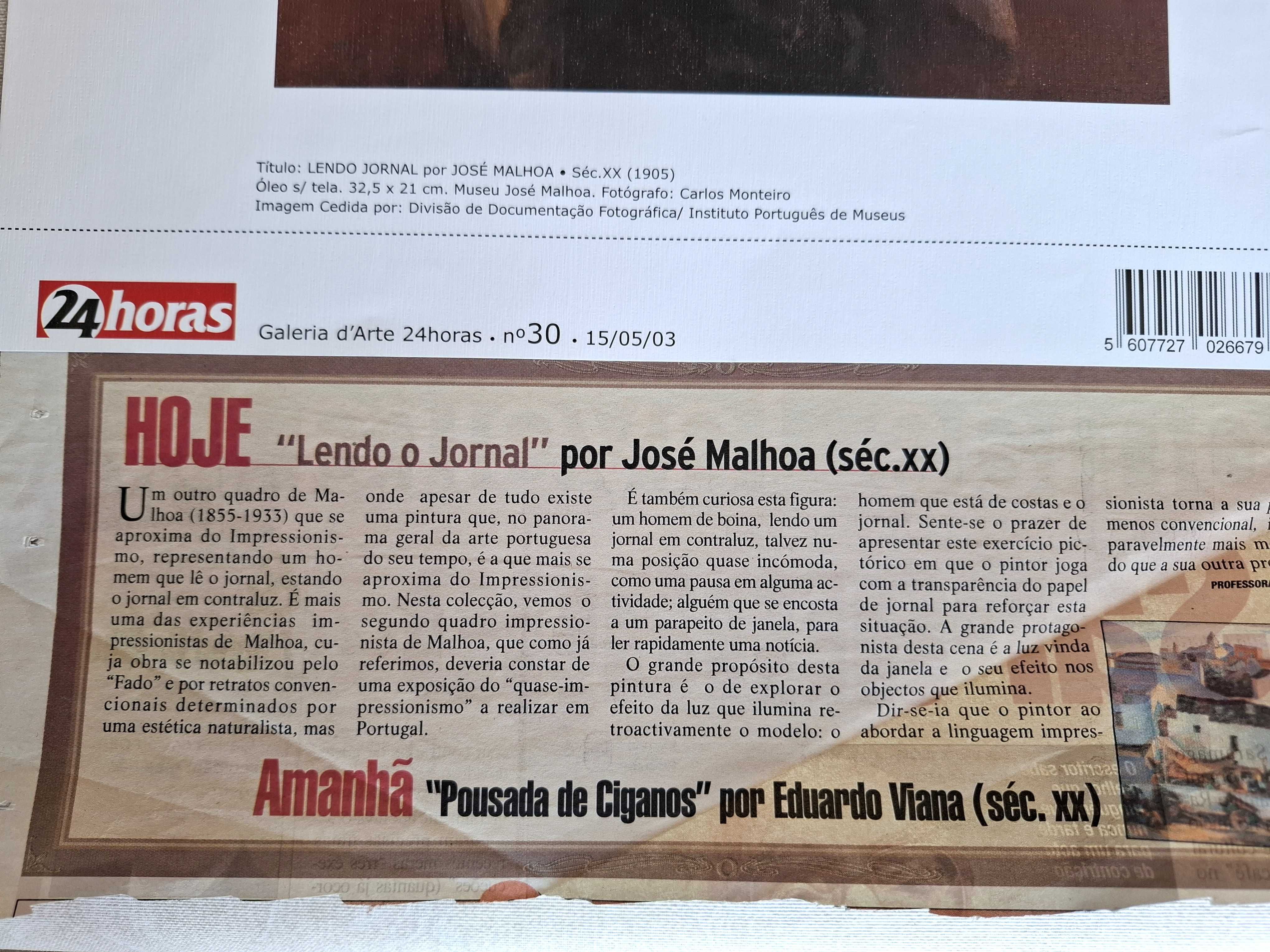 Serigrafias de José Malhoa e Silva Porto - Galeria D'Arte 24 horas
