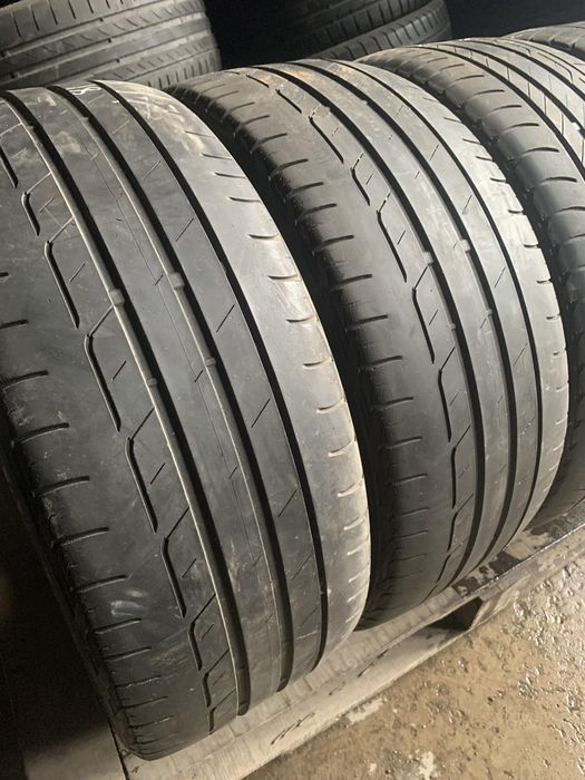 225.45.17 Bridgestone 4шт лето БУ склад шины резина из Европы 45 R17
