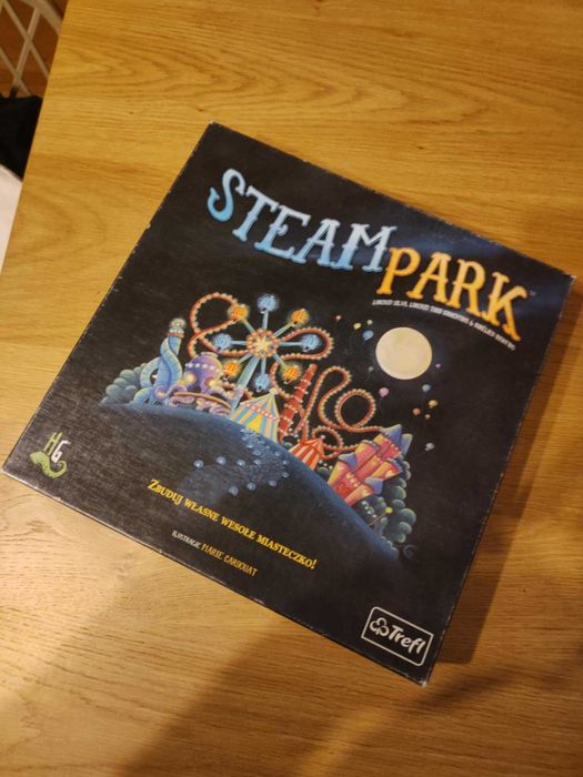Gra Planszowa Steam Park Polska Wersja Językowa
