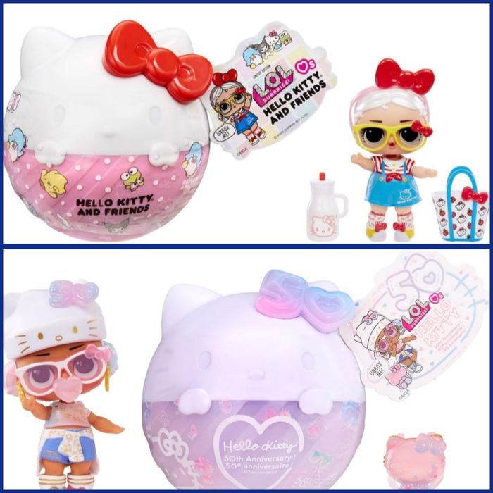 Оригінал  кулька Lol Surprise loves  Tots hello kitty