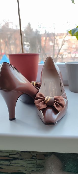 Туфлі човники з бантиком 39 Італія