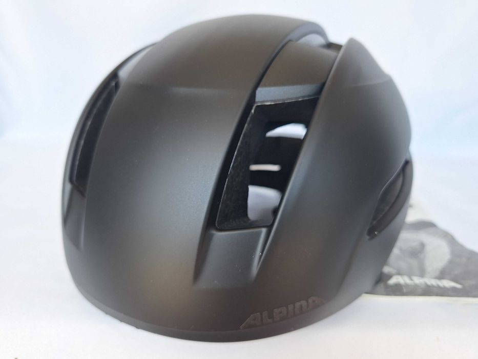 Kask rowerowy Alpina Urban Soho Black Matt L 59-61cm