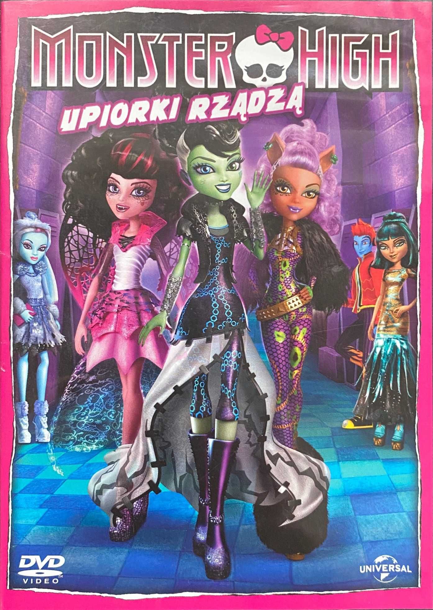 Film DVD MONSTER HIGH Upiorki Rządzą