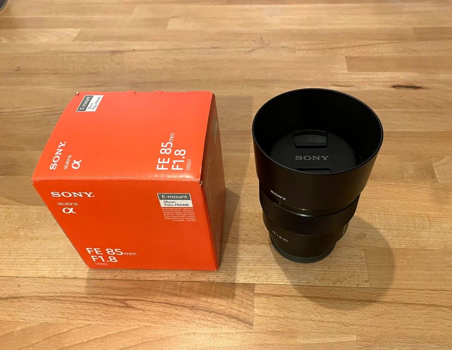 Obiektyw Sony: FE 85 mm f/1.8