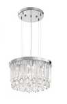 Lampa wisząca calaonda eglo nowoczesna  glamour kryształowa 50 cm