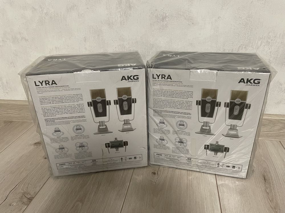 Мікрофон для ПК/ для стрімінгу, подкастів AKG C44-USB Lyra