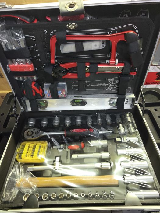 Mala de ferramentas alumínio completa para qualquer tipo de trabalho