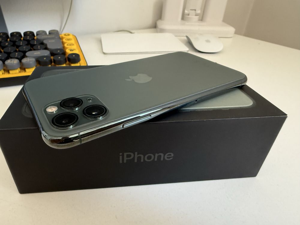 iPhone 11 Pro 512gb Midnight Green Oryg Bateria 91%