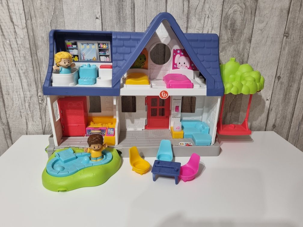 Fisher Price interaktywny wesoły domek little people