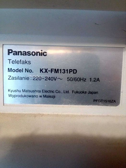 Telefax Panasonic