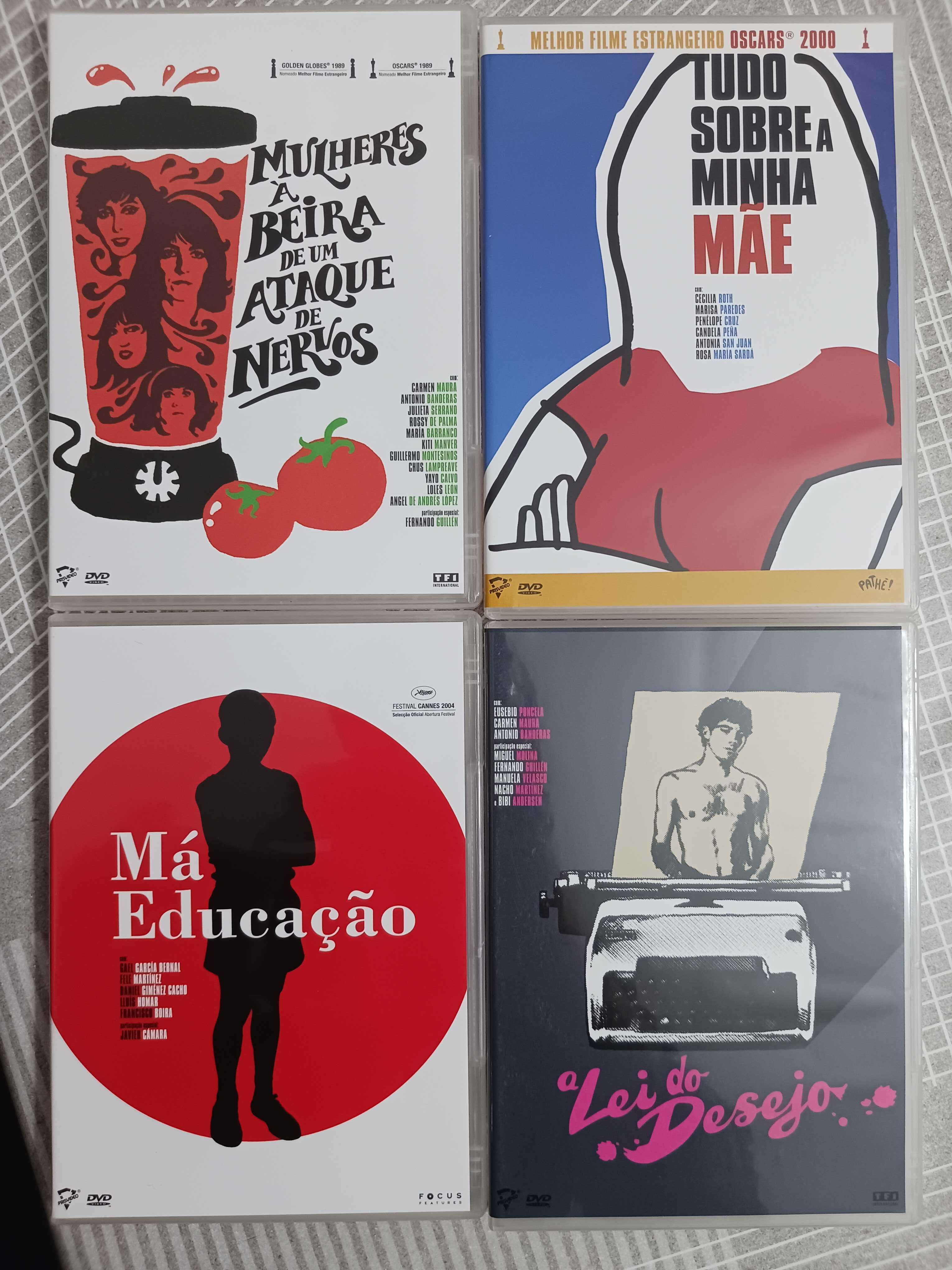 Colecção de 8 Dvd's Almodóvar