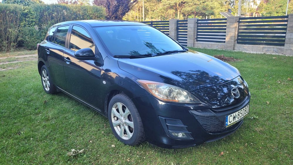 Mazda 3 BL 2009 1.6 Diesel Świeży przegląd i OC