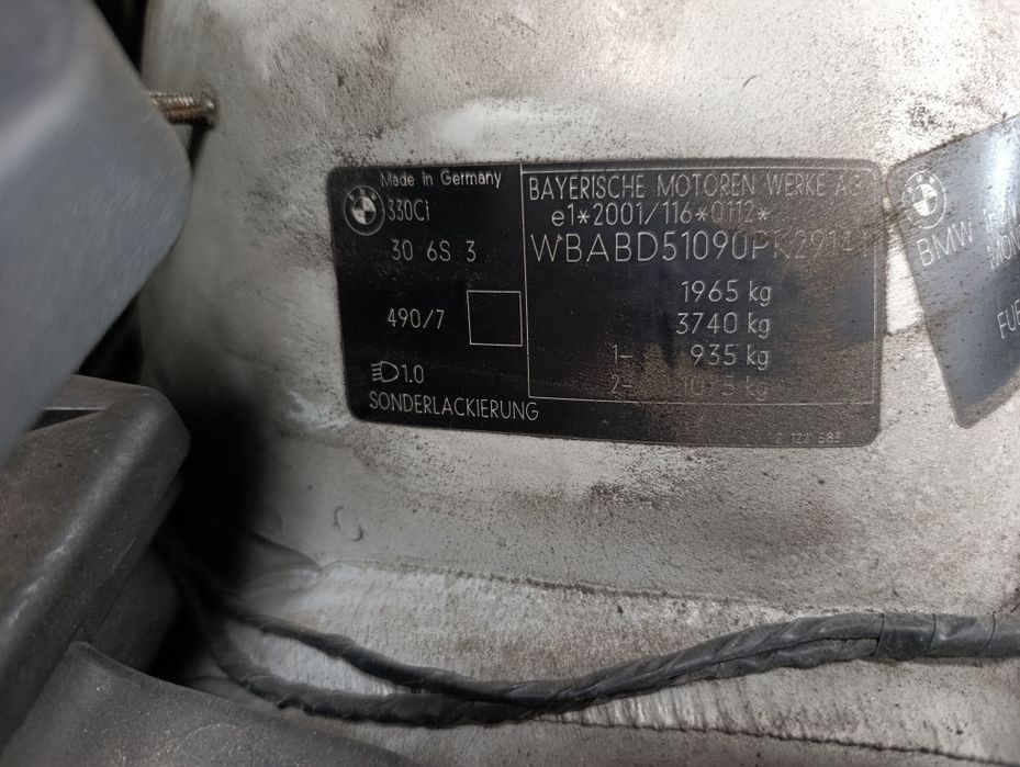 BMW E46 coupe lift zderzak przód kompletny