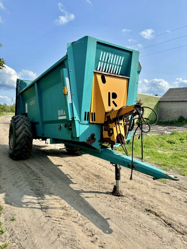 Rozrzutnik Rolland V2-140 10/12 ton w oryginale, stan bdb