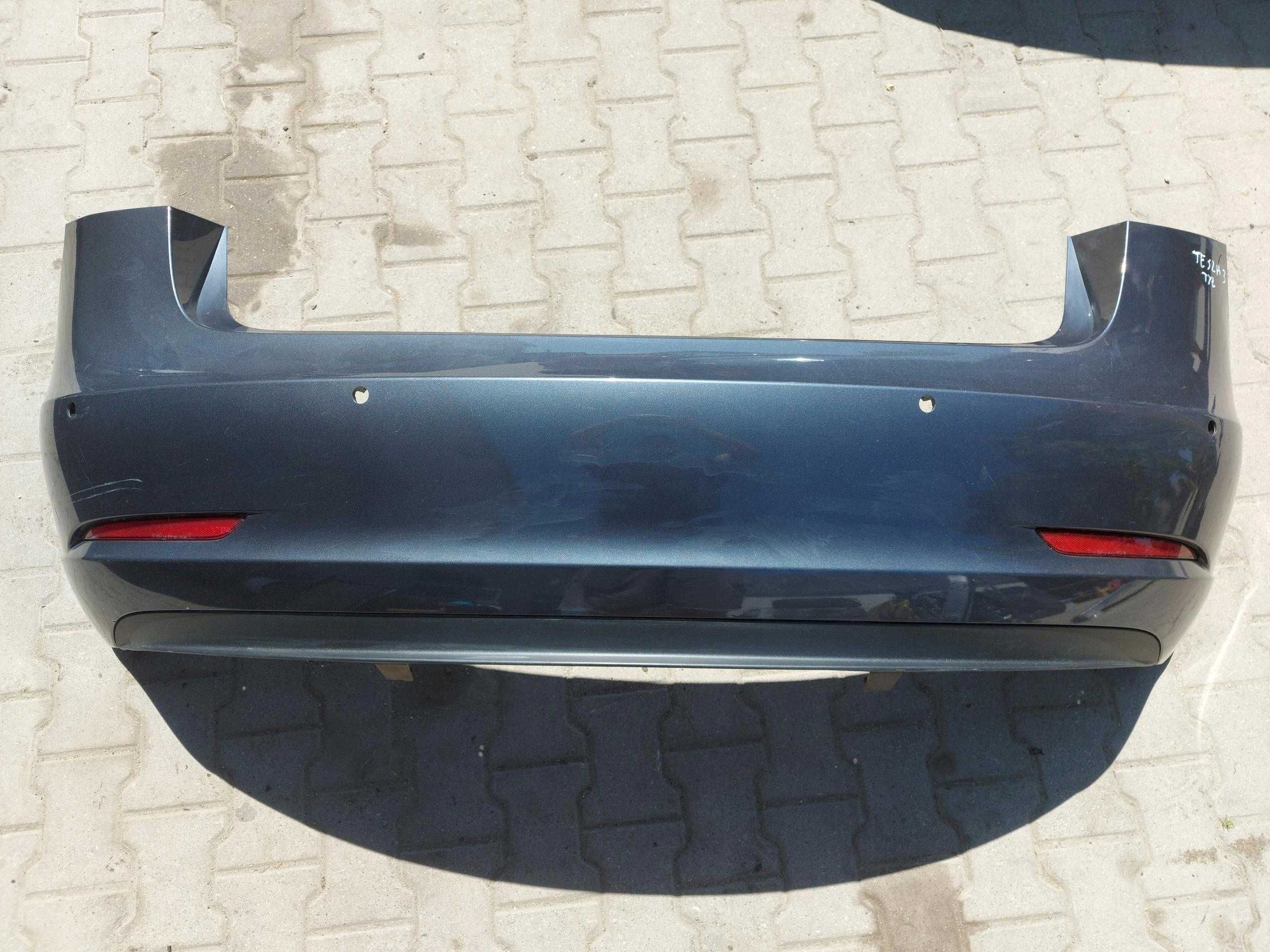 Tesla Model 3 бампер задній рест дорест