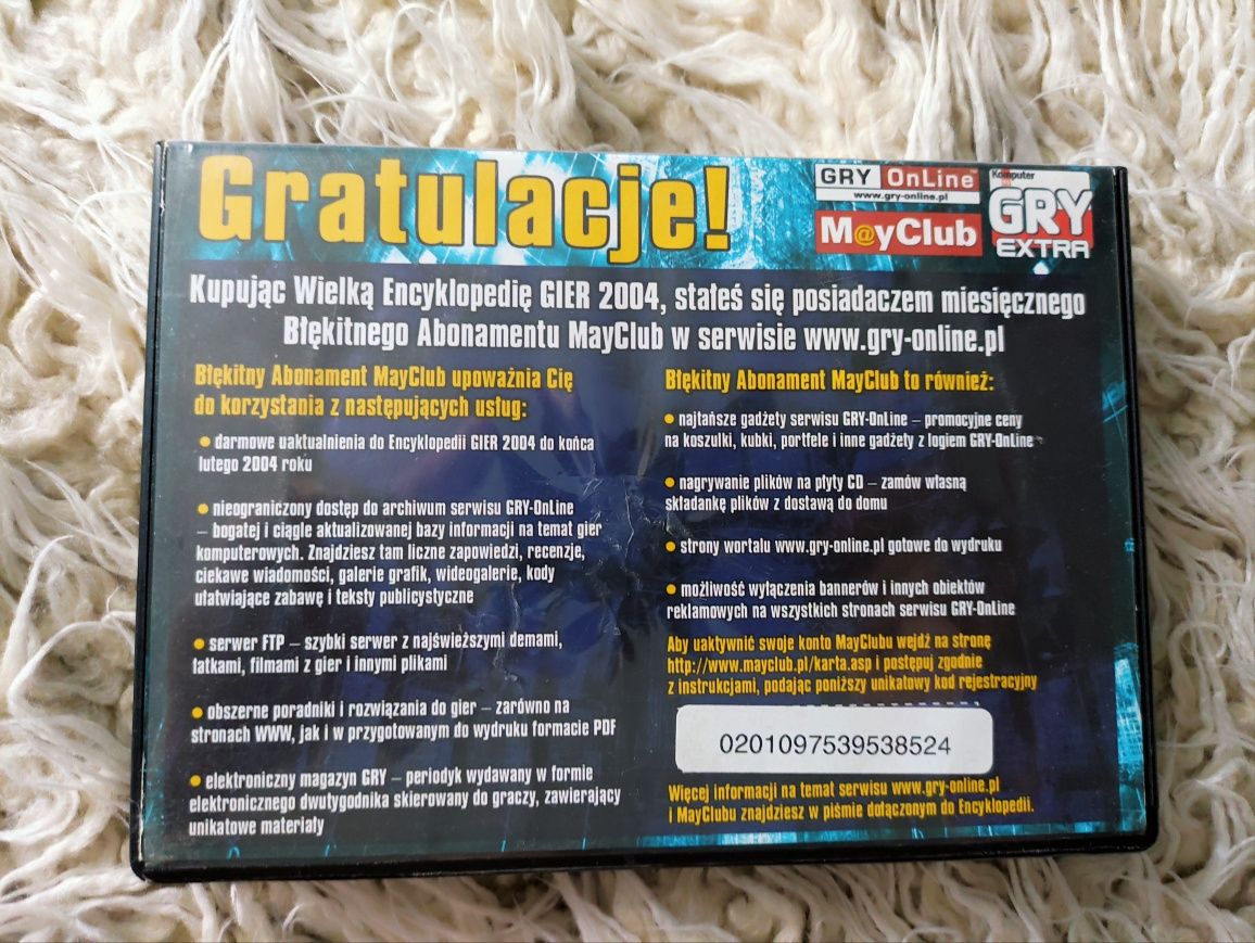 Gry CD-ROM Pinball, Persian, Spells, encyklopedia gier 2004 etc