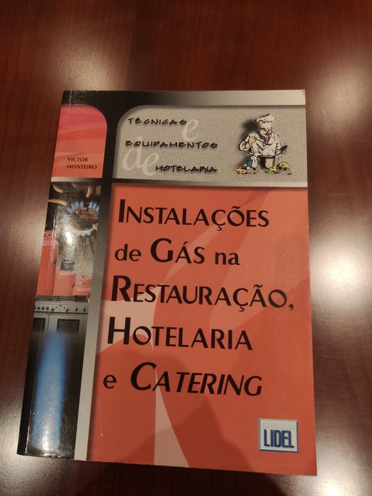 Livro  instalação de gás na restauração e hotelaria