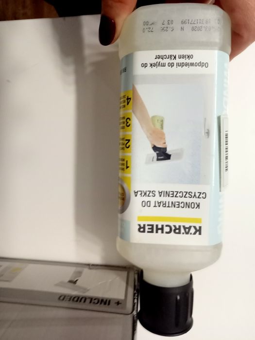 Myjka do okien z koncentratem