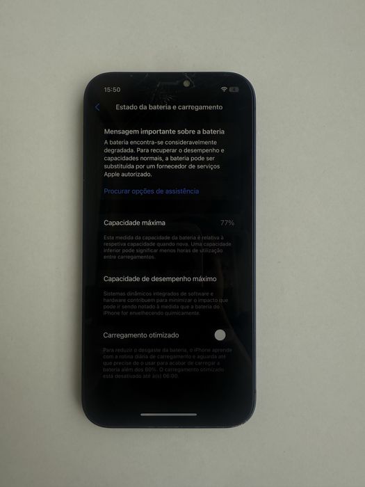 iPhone 12 — 64GB — Tudo OK (sem Face ID) — 125€