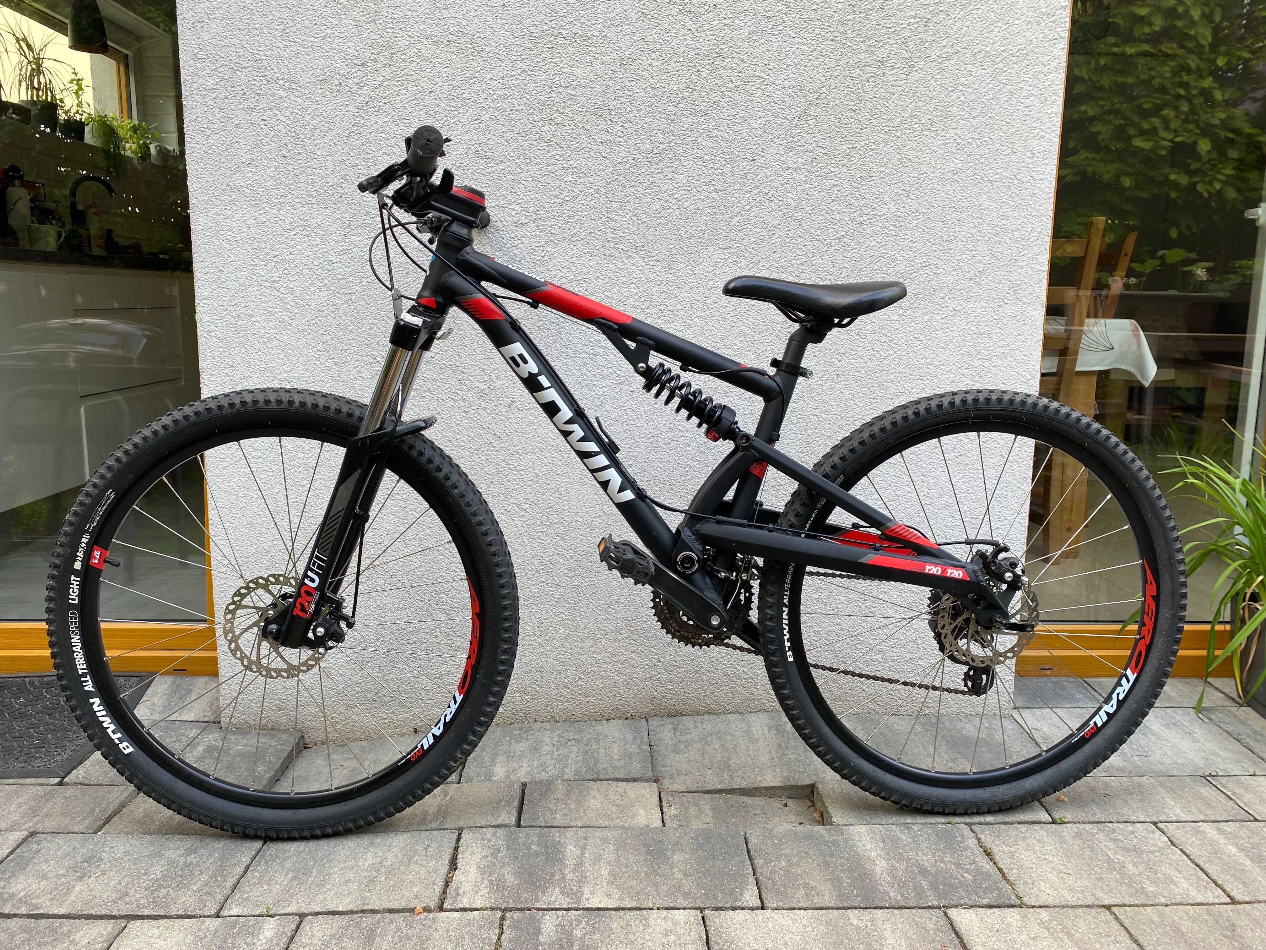Rower górski MTB B'twin ROCKRIDER 520 S 27,5 ''