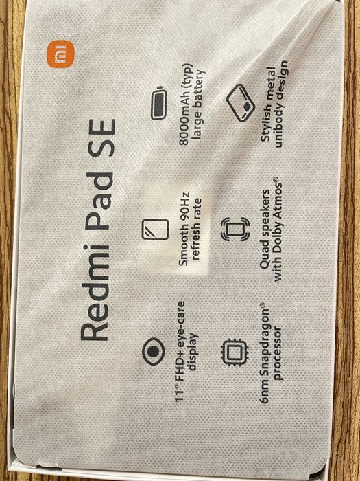 Планшет Xiaomi Redmi Pad SE 8/256GB Graphite Gray