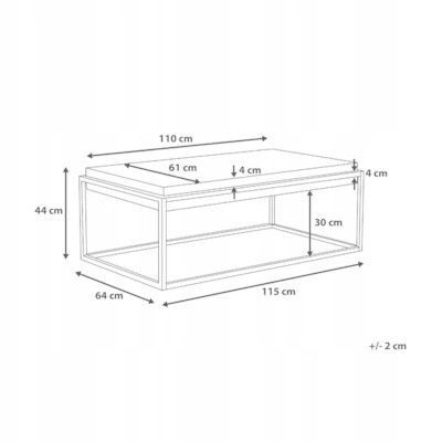 LOFT PARRIS Stolik Kawowy