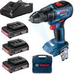 Wiertarko-Wkrętarka Akumulatorowa Gsr 18V-50 3*2.0*Ah Bosch