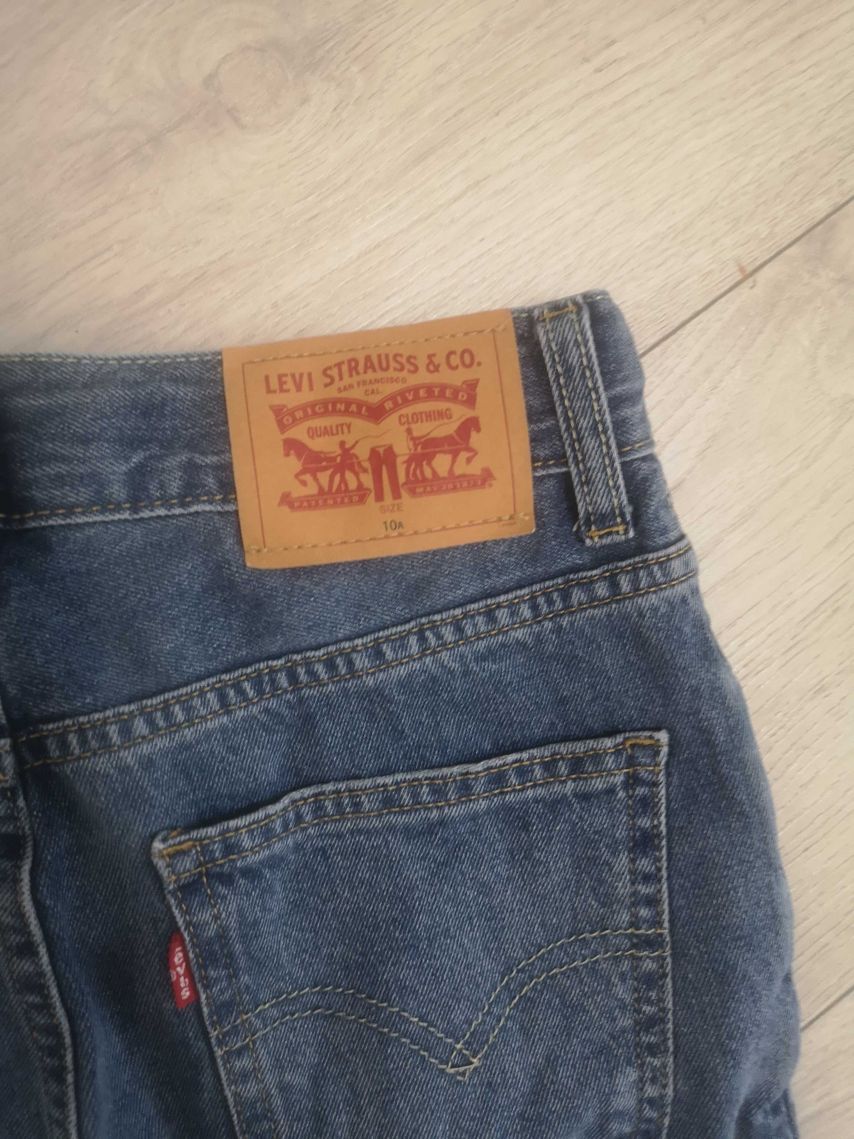 Szorty jeansowe Levi's 511 spodenki krótkie 140