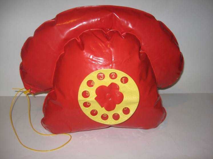 Игрушка надувная телефон надувной Асисяй Полунин дикобраз времён СССР