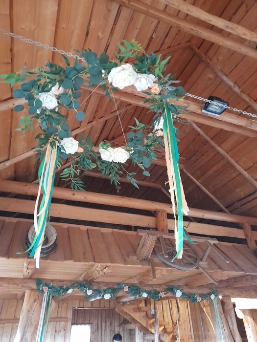 Ozdoby wieńce na wesele, ślub, wianki, kwiaty