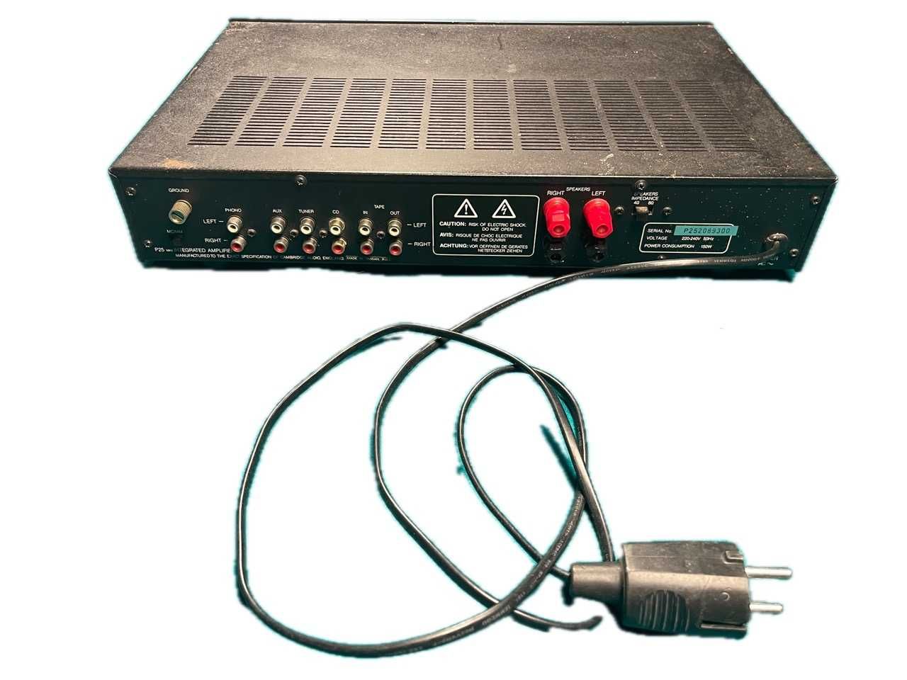 Amplificador Integrado CAMBRIDGE AUDIO P25 MKII