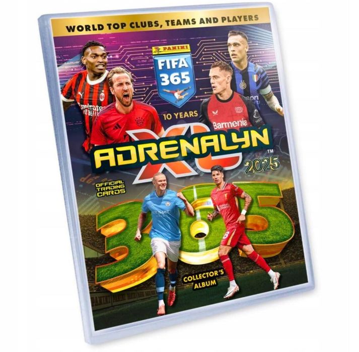 Album na karty piłkarskie PANINI FIFA 365. 2025 - przewodnik, plansza