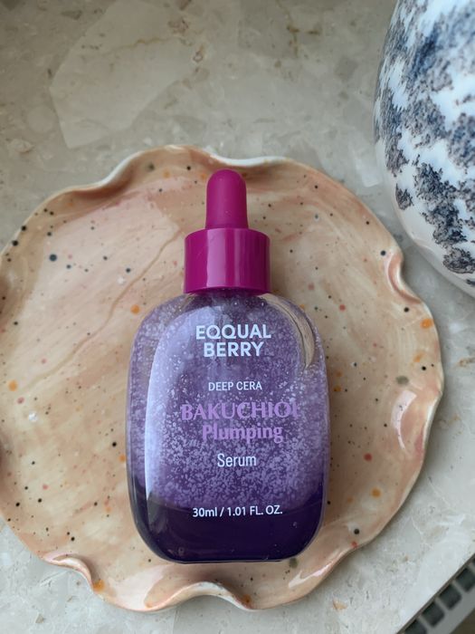 Serum koreańskie z bakuchiolem Eqqualberry viral