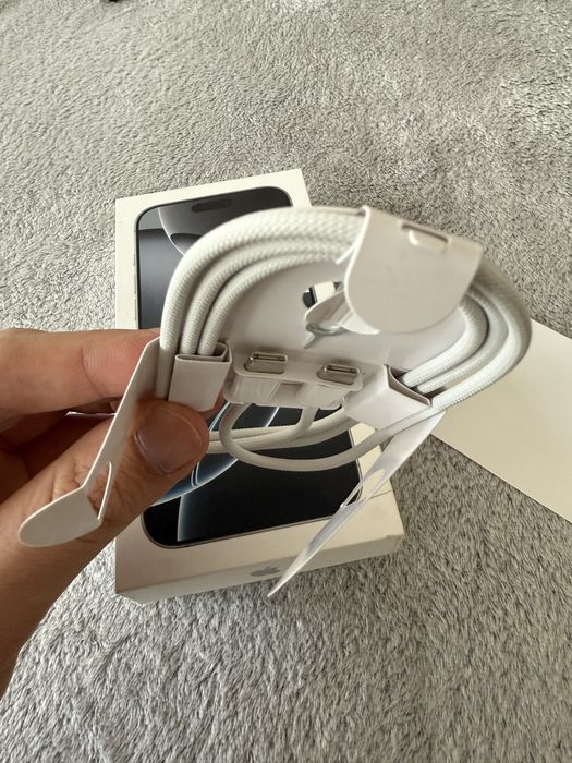 Кабель провод type-c usb c apple iphone 16 pro max айфон