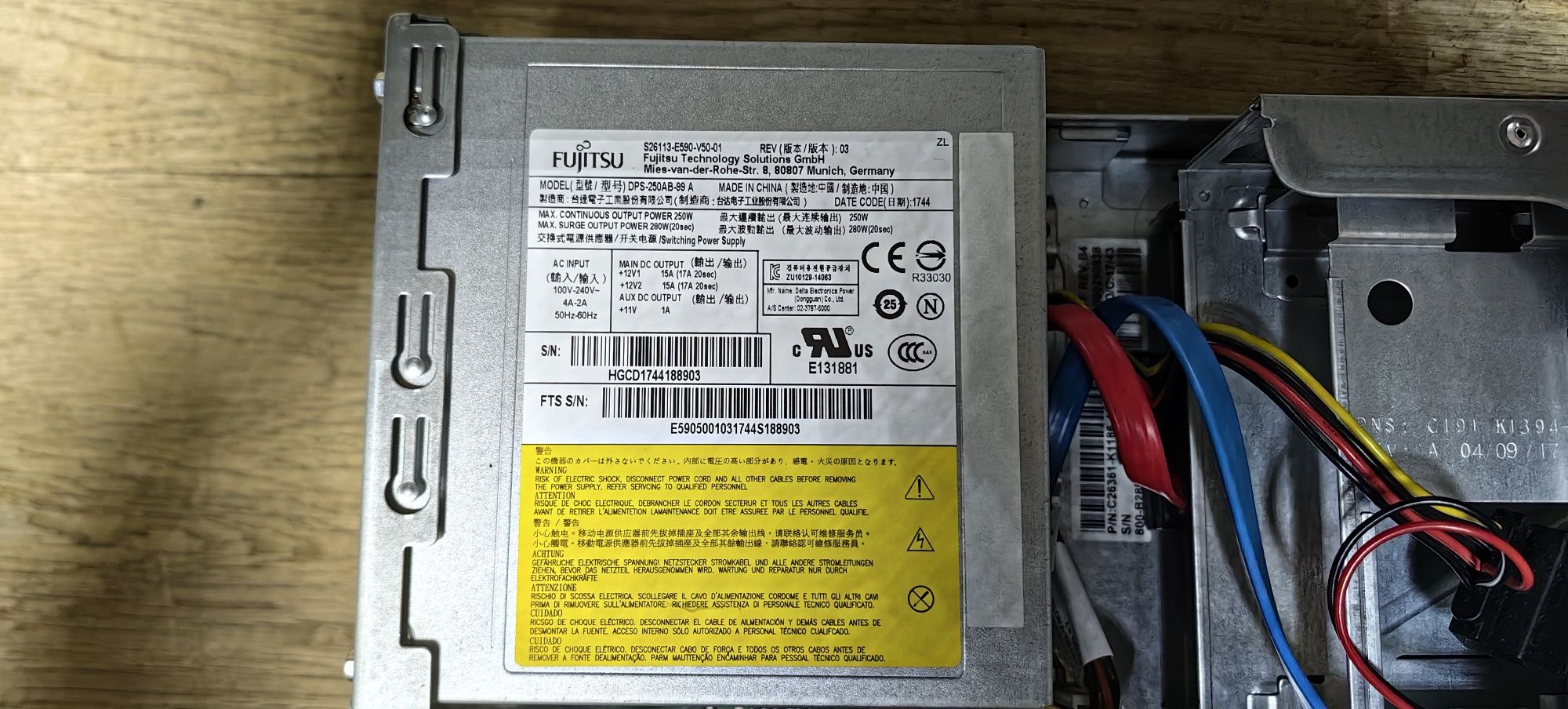 Комп'ютер Fujitsu d556/i7-7700/Ram 8Gb /SSD 256Gb /Windows 10