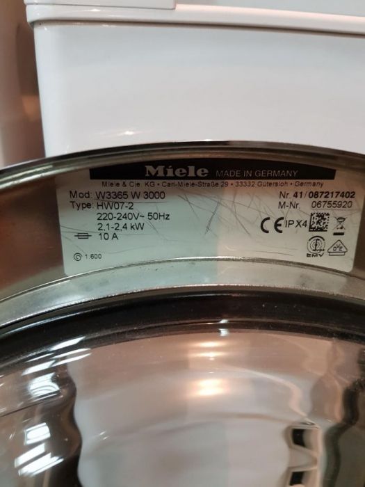 Стиральная машина Miele w3365