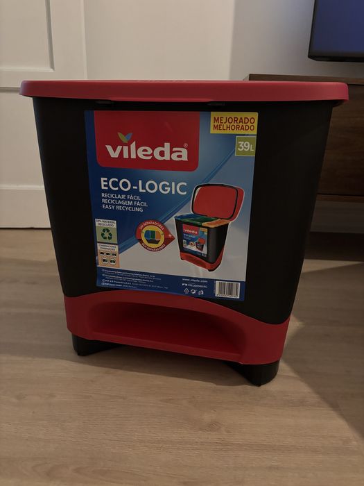 Caixote do Lixo Vileda 39L
