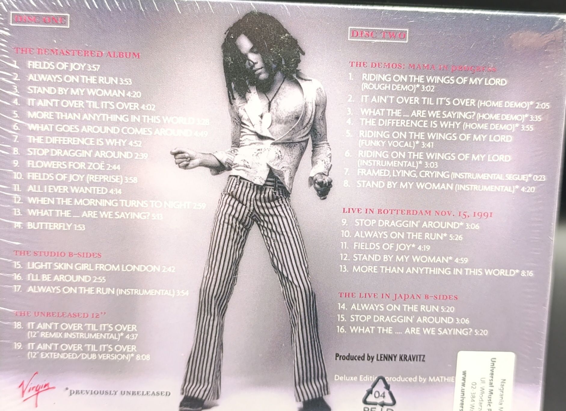 Lenny Kravitz - Mama Said 21st Anniversary Deluxe Edition - cd