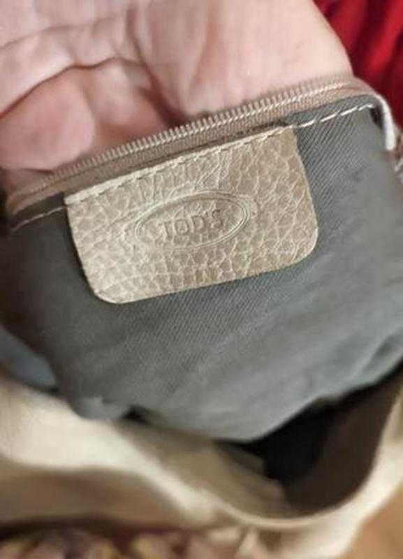 Кожаная сумка tod's