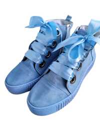 Niebieskie sneakersy Marshall (38)