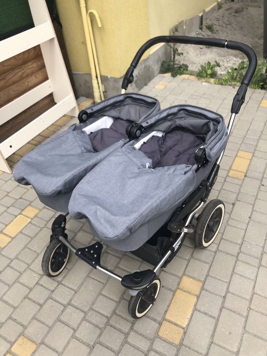 Коляска для двійнят emmaljunga