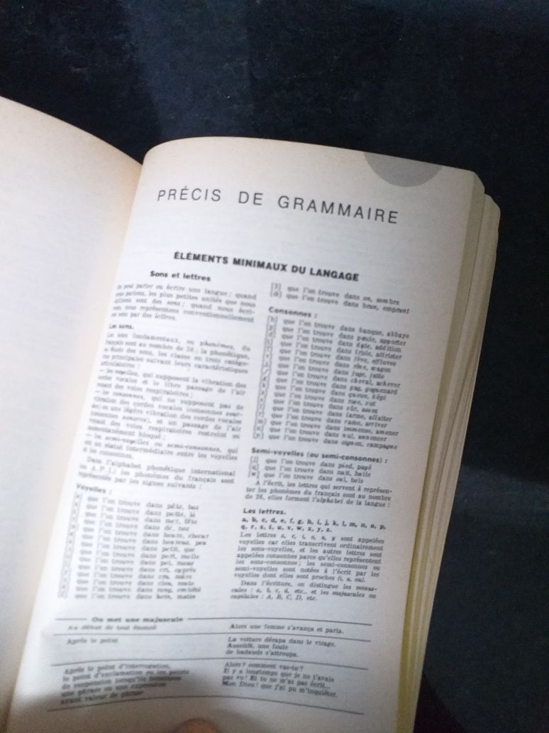 Gramática/ Dicionário Francês-Francês/ larousse de poche