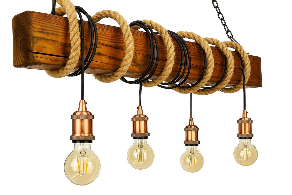 lampa wisząca stara belka